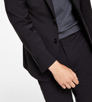 Calvin Klein Men's Skinny Fit Extra Slim Infinite Stretch Suit Jacket Black Size 44