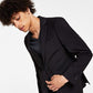 Calvin Klein Men's Skinny Fit Extra Slim Infinite Stretch Suit Jacket Black Size 46
