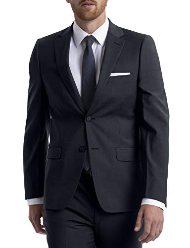 Calvin Klein Men's Skinny Fit Extra Slim Infinite Stretch Suit Jacket Blue Size 42