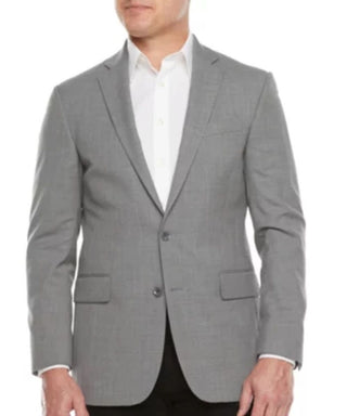 Ralph Lauren Men's Classic Fit Ultraflex Patterned Sport Coat Gray Size 42