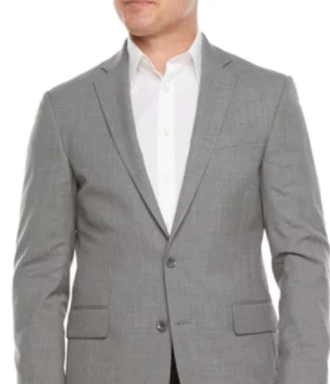 Ralph Lauren Men's Classic Fit Ultraflex Patterned Sport Coat Gray Size 42