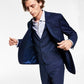 Calvin Klein Men's X Fit Slim-Fit Stretch Suit Jackets Blue Size 38