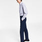 Calvin Klein Men's X Fit Slim Fit Stretch Suit Pants Blue Size 33X30