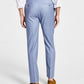 Calvin Klein Men's X-Fit Slim Fit Stretch Suit Pants Blue Size 34X32