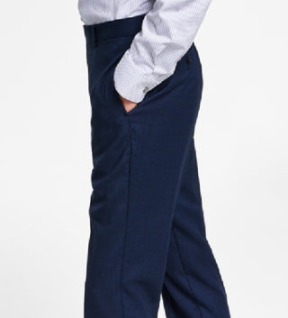 Calvin Klein Men's X Fit Slim Fit Stretch Suit Pants Blue Size 36X32