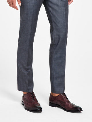 Calvin Klein Men's X Fit Slim Fit Stretch Suit Pants Gray Size 38X30