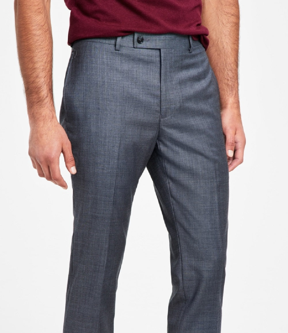 Calvin Klein Men's X Fit Slim Fit Stretch Suit Pants Gray Size 40X32