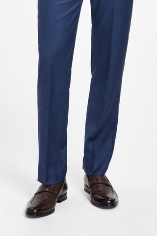 Calvin Klein Men's X Fit Slim Fit Stretch Suit Pants Blue Size 32X30