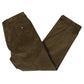 Ralph Lauren Men's Neil Pleated Velveteen Corduroy Pants Brown Size 32X32