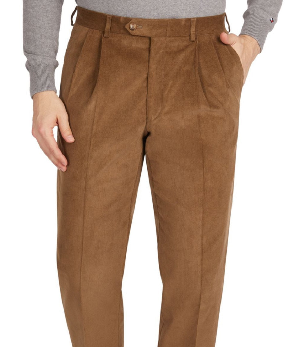 Ralph Lauren Men's Classic Fit Stretch Pants Brown Size 46X34