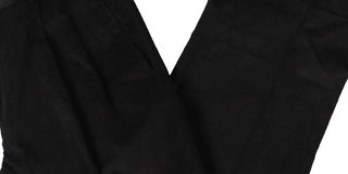 Ralph Lauren Men's Classic Regular Fit Corduroy Double Reverse Pleated Dress Pants -Black Size 32X34