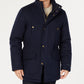 Tommy Hilfiger Men's Modern Fit Snowden Overcoat Blue Size 38