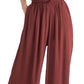 Black Tape Women's Wide Leg Pants Red Size M