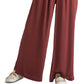 Black Tape Women's Wide Leg Pants Red Size M