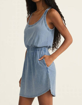 Z Supply - Keegan Jersey Denim Mini Dress