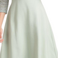 JS Collections Women's Lace Trim Knee Fit & Flare Dress Green Size 6