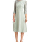 JS Collections Women's Rory Fit & Flare Midi Dress Green Size 16