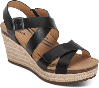 Aetrex - Women's Anna Orthopedic Wedge Sandals