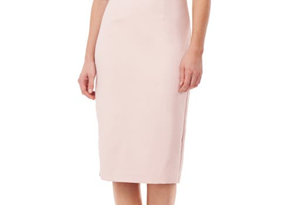 JS Collections Emersyn Beaded Midi Dress, English Rose, Size 8