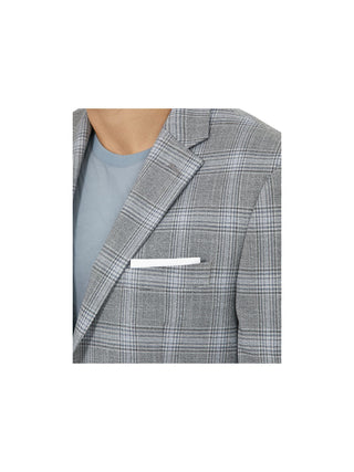 Ralph Lauren Men's Ultraflex Plaid Sport Coat Gray Size 43