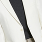 Tommy Hilfiger Men's Slim Fit Solid Weave Blazer White Size 46