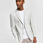 Tommy Hilfiger Men's Slim Fit Solid Weave Blazer Gray Size 38