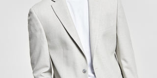 Tommy Hilfiger Men's Slim Fit Solid Weave Blazer Grey Size 42