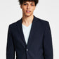 DKNY Men's Modern Fit Stretch Suit Jacket Blue Size 38