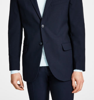 DKNY Men's Modern Fit Stretch Suit Jacket Blue Size 38