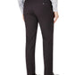Calvin Klein Men's Jerome Wool Slim Fit Dress Pants Brown