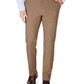 Tommy Hilfiger Men's Modern Fit Th Flex Stretch Patterned Performance Pants Brown Size 32X32