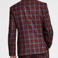 Bar III Men's Slim Fit RPlaid Suit Jacket Red Size 42