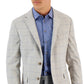 Tommy Hilfiger Men's Modern Fit Windowpane Blazer Gray Size 42