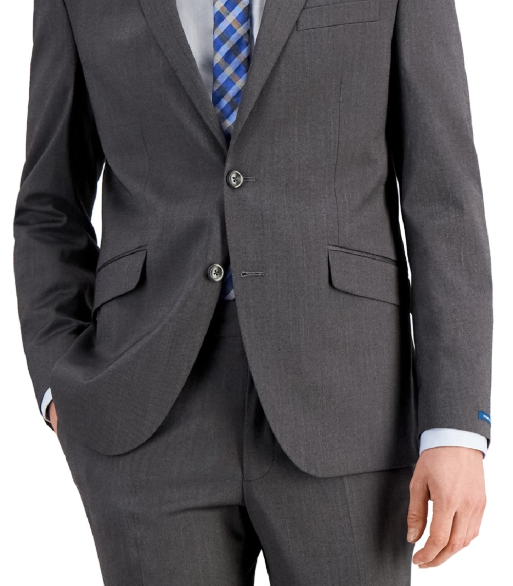 Kenneth Cole Reaction Men's Separate Slim Fit Suit Jacket Gray Size 38