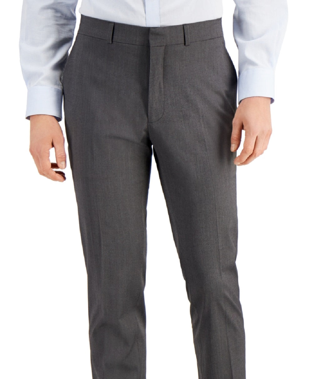 Kenneth Cole Reaction Men's Separate Slim Fit Pants Gray Size 30X30