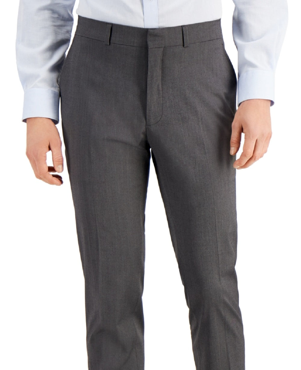 Kenneth Cole Reaction Men's Separate Slim Fit Pants Gray Size 32X34