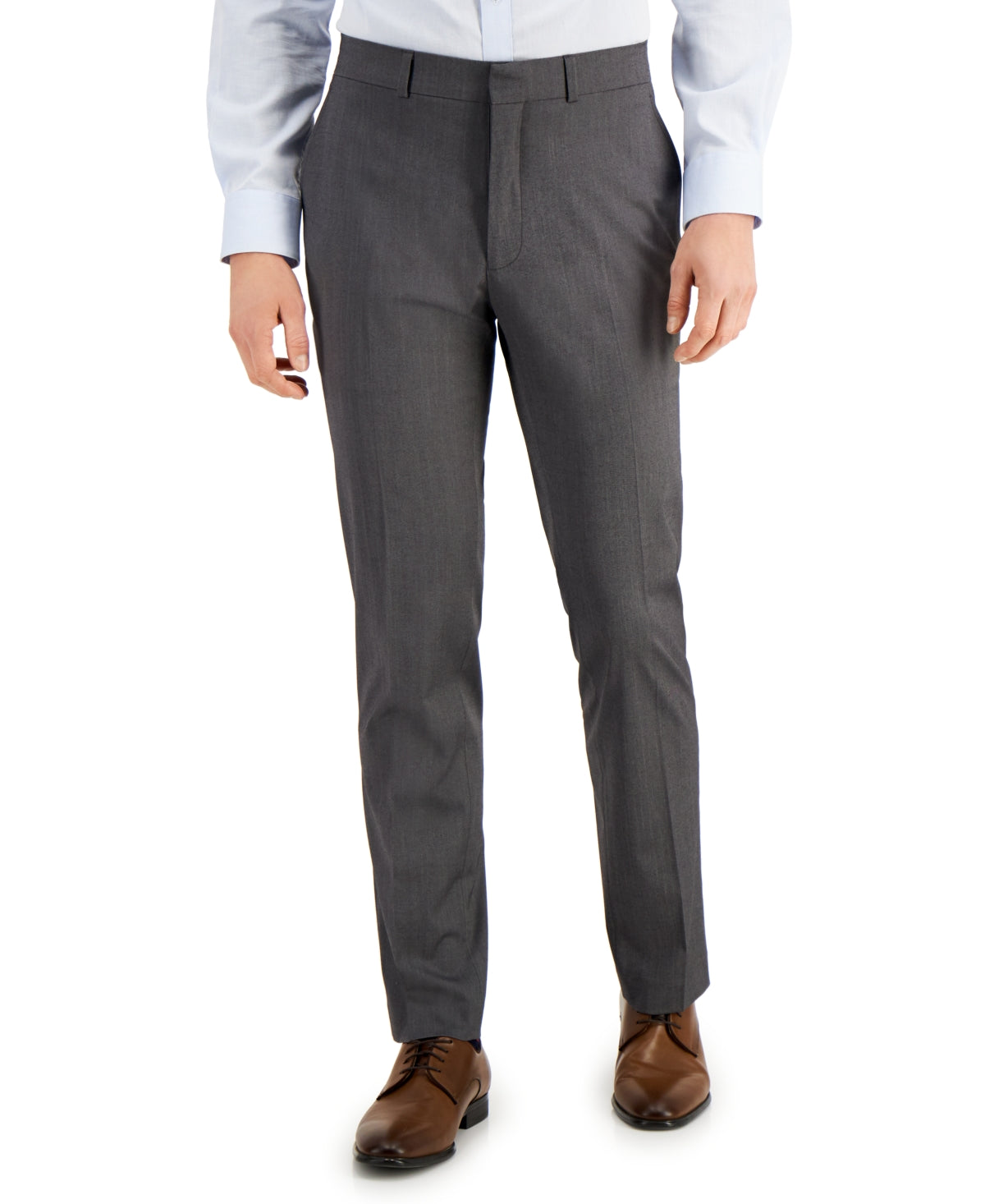 Kenneth Cole Reaction Men's Separate Slim Fit Pants Gray Size 32X34