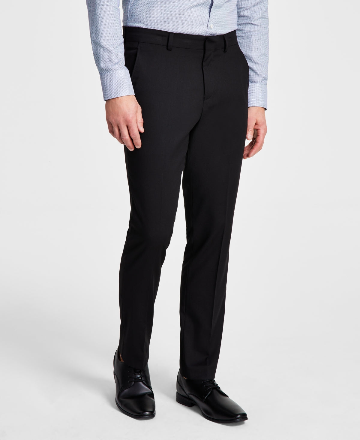 Kenneth Cole Reaction Men's Separate Slim Fit Pants Black Size 38X30