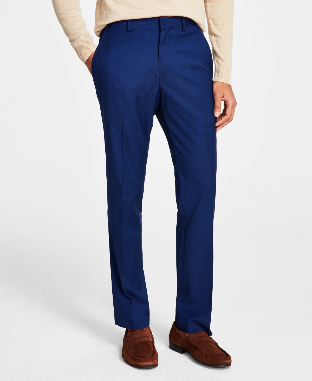 Kenneth Cole Reaction Men's Separate Slim Fit Pants Blue Size 38X30