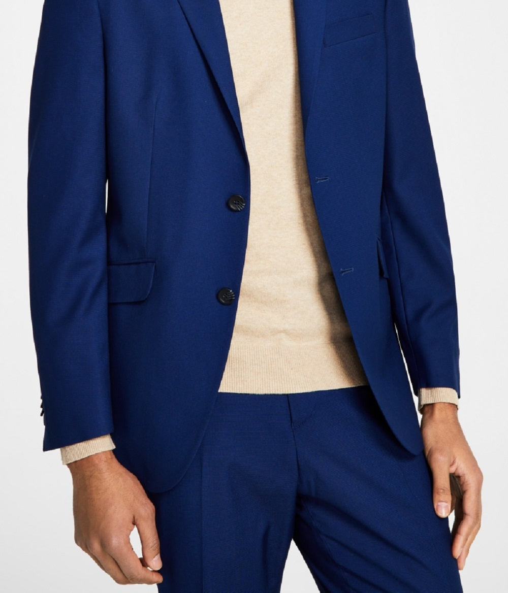 Kenneth Cole Reaction Men's Separate Slim Fit Suit Jacket Blue Size 42