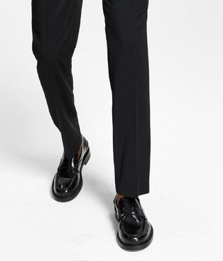 Tommy Hilfiger Men's Modern Fit Th Flex Stretch Wool Suit Separate Pants Black Size 33X32