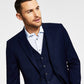 Tommy Hilfiger Men's Modern Fit Th Flex Stretch Solid Suit Jacket Blue Size 40