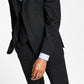 Tommy Hilfiger Men's Modern Fit Th Flex Stretch Solid Suit Jacket Black Size 44