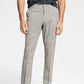 Tommy Hilfiger Men's Modern Fit Th Flex Stretch Check Performance Pants Gray Size 36X34