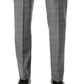 Calvin Klein Men's Slim Fit Plaid Suit Separate Pant Gray Size 32X32