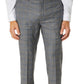 Calvin Klein Men's Slim Fit Plaid Suit Separate Pant Gray Size 34X32