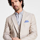Tommy Hilfiger Men's Modern Fit Th Flex Stretch Chambray Suit Separate Jacket Brown Size 44