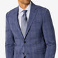 Calvin Klein Men's Skinny Fit Infinite Stretch Solid Suit Jacket Blue Size 42