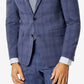 Calvin Klein Men's Skinny Fit Infinite Stretch Solid Suit Jacket Blue Size 42
