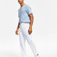 Calvin Klein Men's Slim Fit Tech Solid Performance Dress Pants White Size 38X30